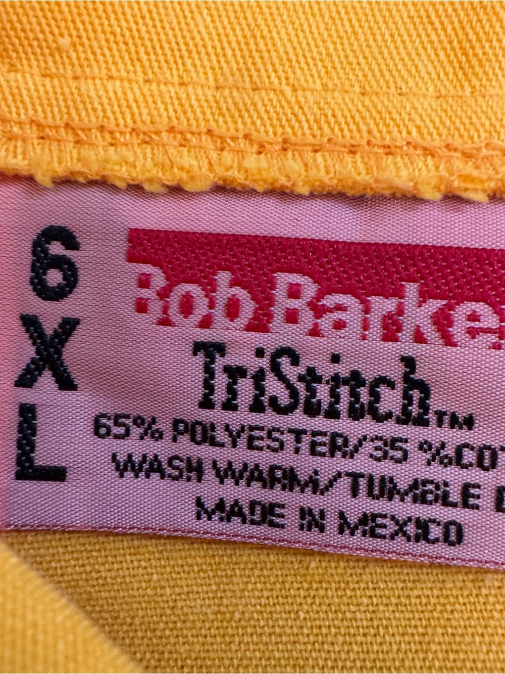 movie and TV studio wardrobe department BOB BARKER 6XL PRODUCTION-WORN scrub